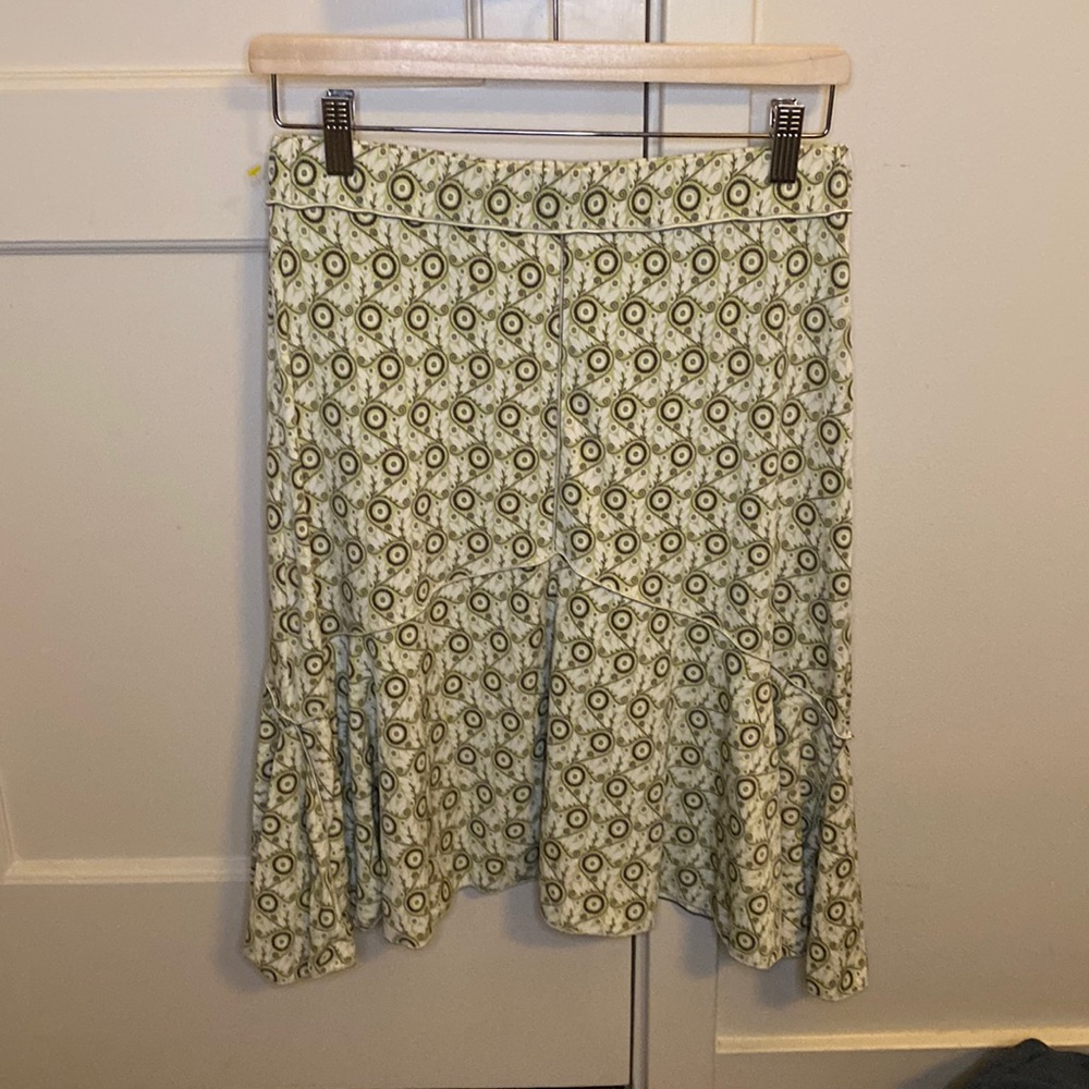 studio m green skirt size small